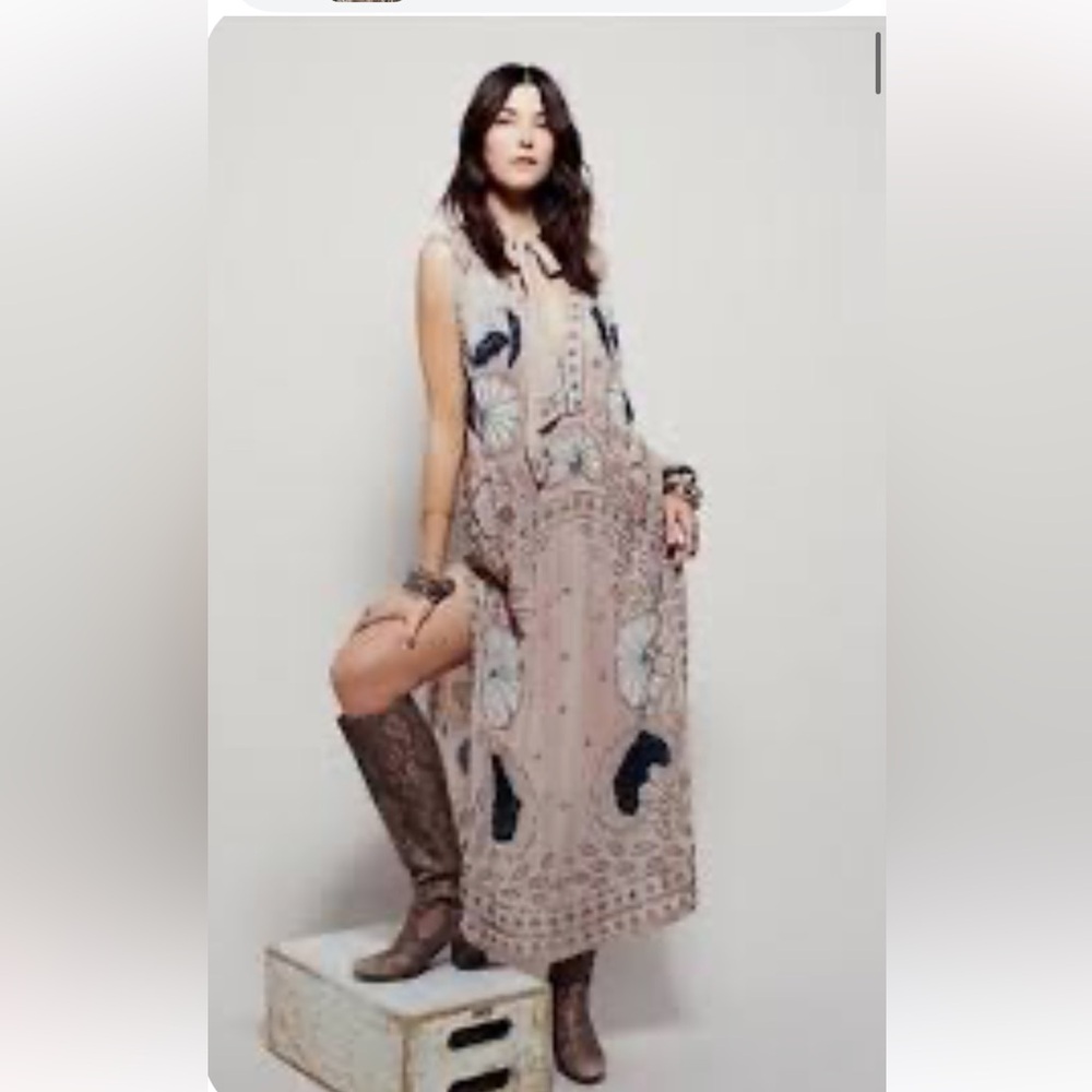 Free People Elegant Sleeveless  Dress - Picture 3 of 10